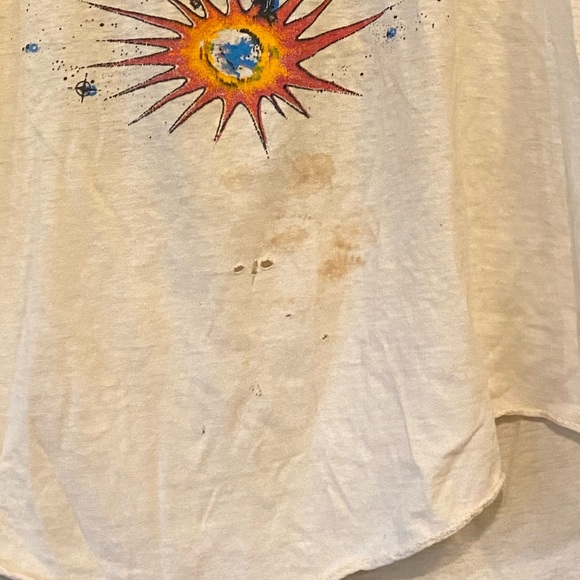 RARE Vintage 1978 Boston Long Sleeve 3/4 Baseball Band Tee - Picture 5 of 5